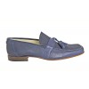 Suede Loafer, Navy