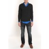 Merino V-neck Pullover Sweater